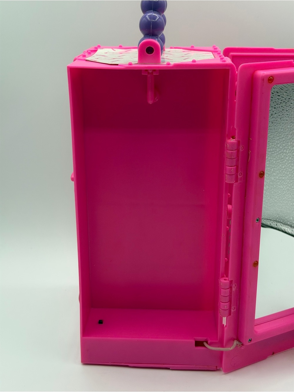 Vintage Barbie Glamour On The Go Carry Case Hot Pink - Tested - Picture 14 of 16
